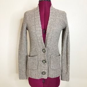 A&F | Wool Blend Knit Grandpa Cardigan w/ Pockets